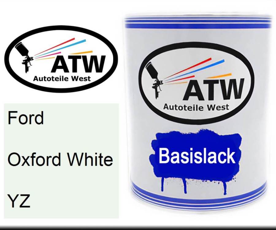 Ford, Oxford White, YZ: 1L Lackdose, von ATW Autoteile West.